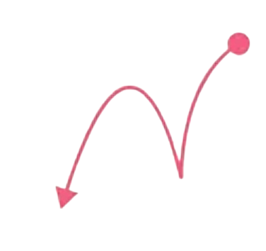 Arrow pointing to editor